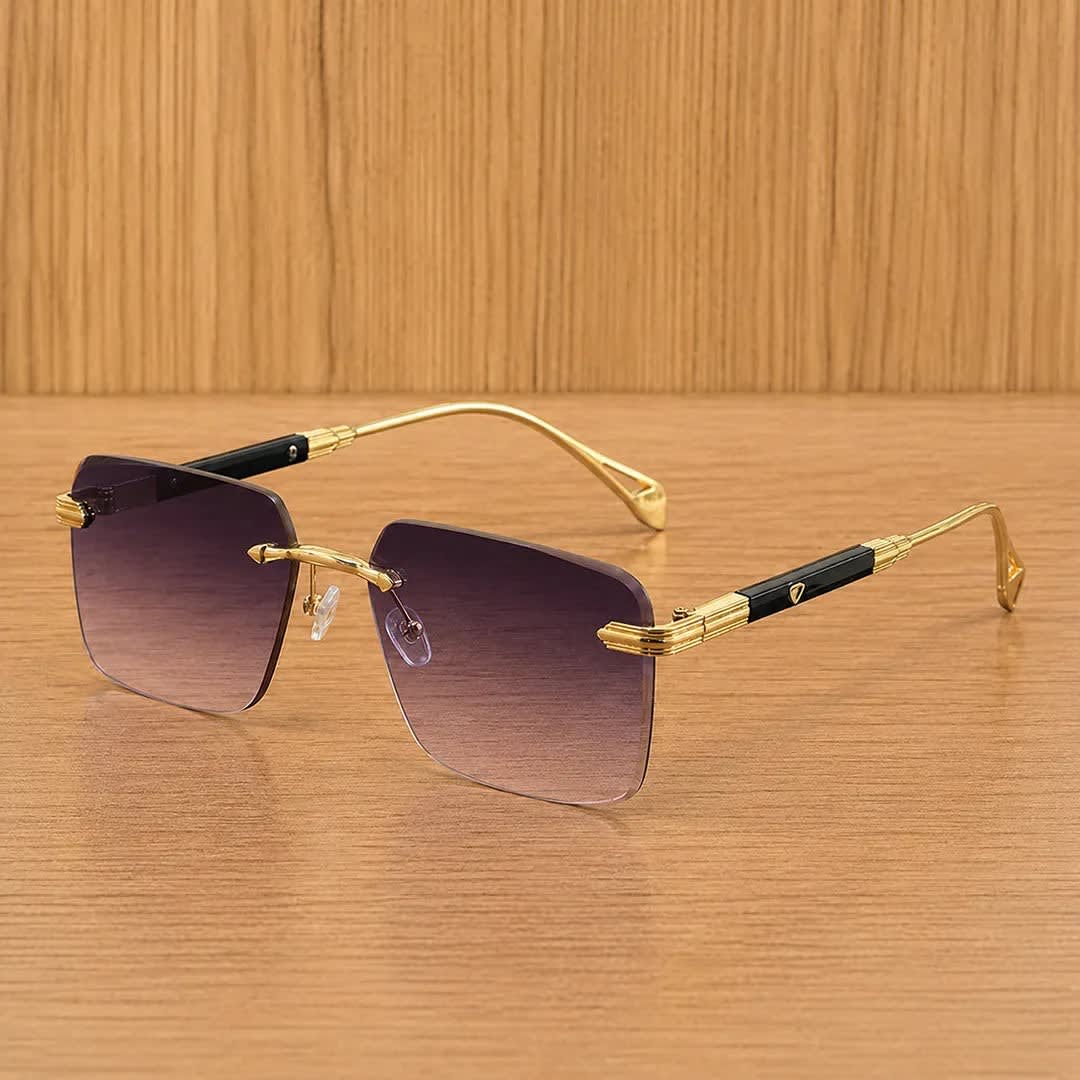 Minos UV400 Rimless Sunglasses