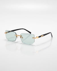 Epaminondas UV400 Rimless Sunglasses