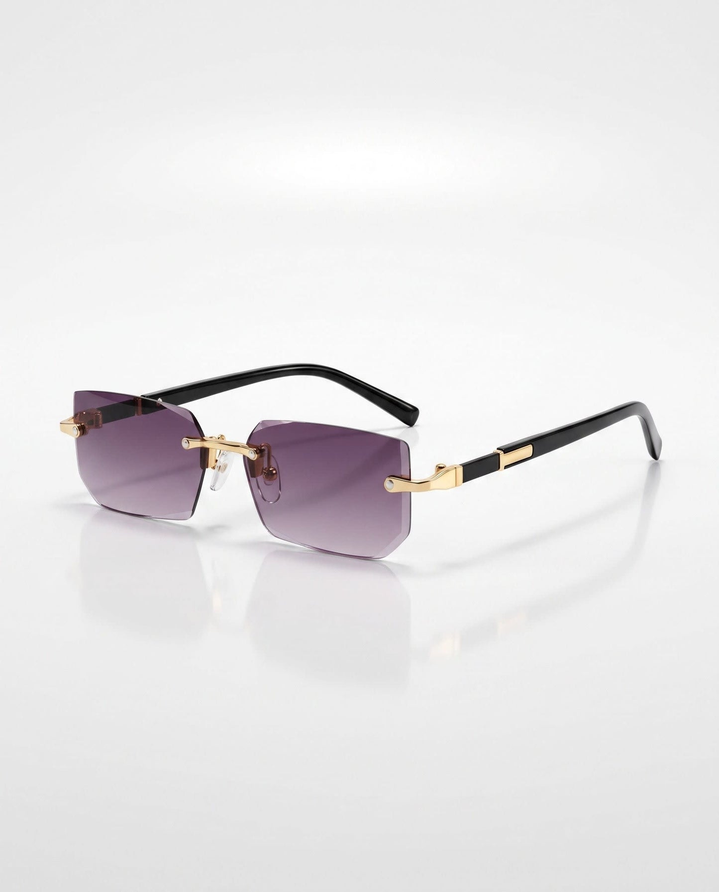 Epaminondas UV400 Rimless Sunglasses_4