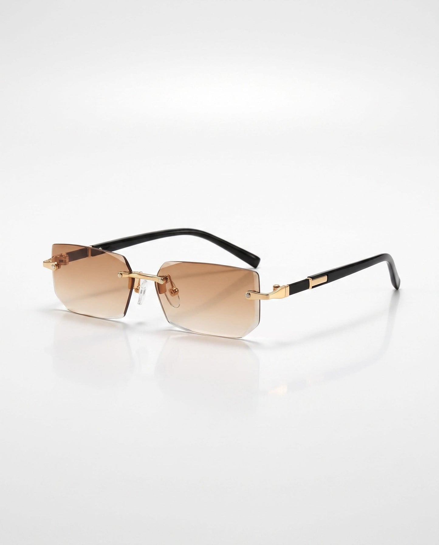 Epaminondas UV400 Rimless Sunglasses_5