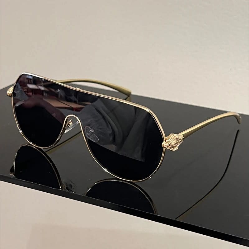 Theophilos UV400 Aviator Sunglasses