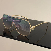 Theophilos UV400 Aviator Sunglasses