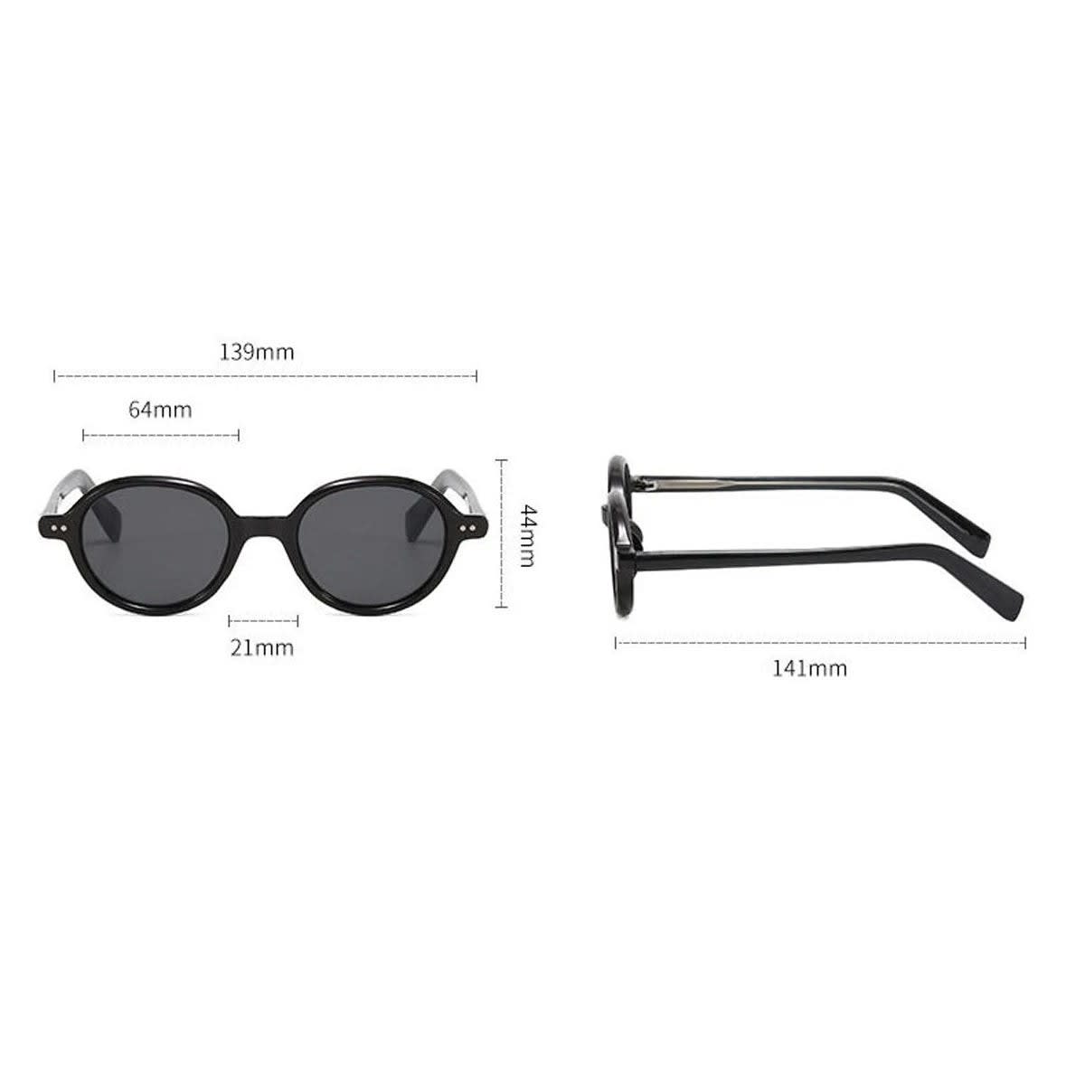 Socrates Polarized Round Sunglasses