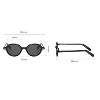 Socrates Polarized Round Sunglasses