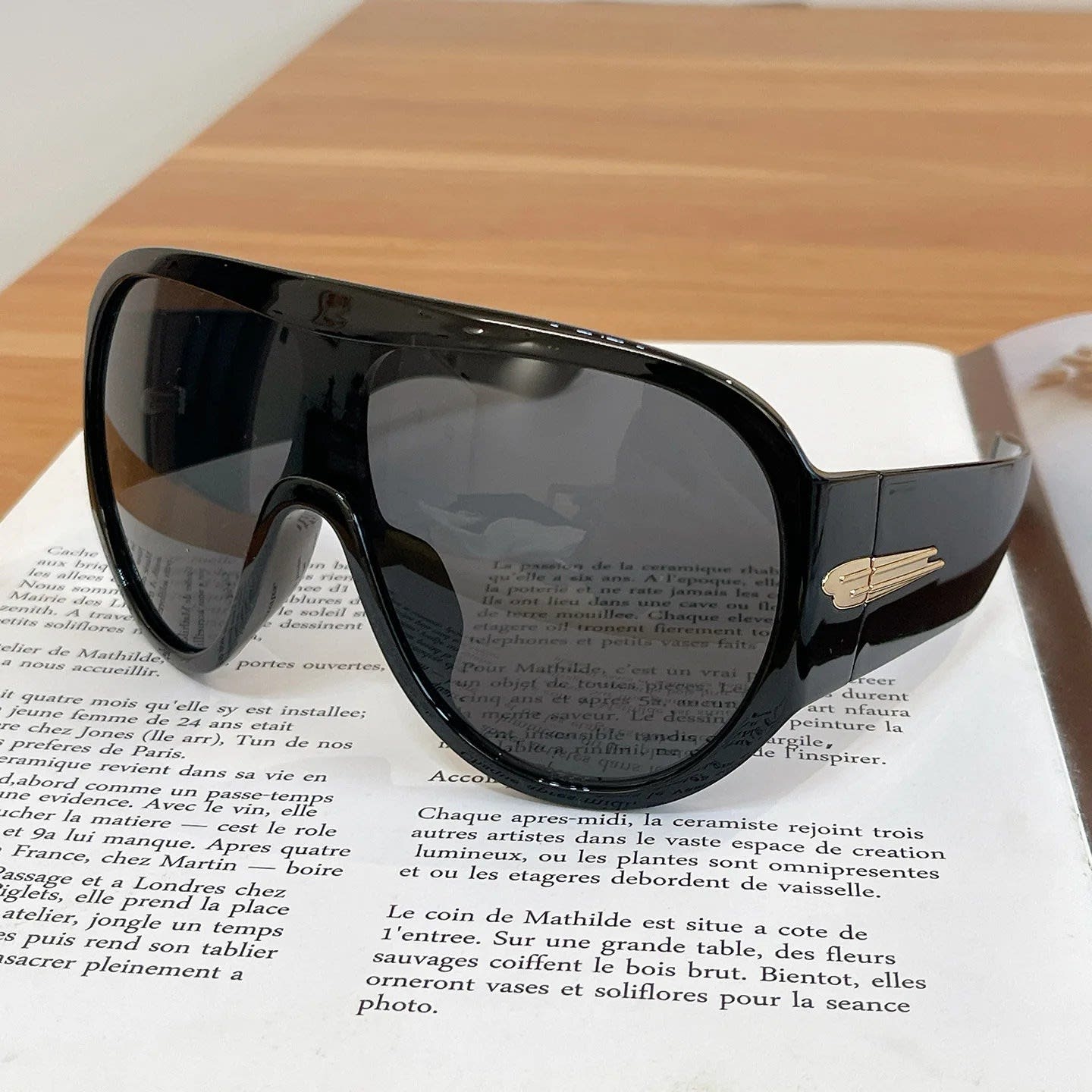 Kyrillos UV400 Wrap Sunglasses