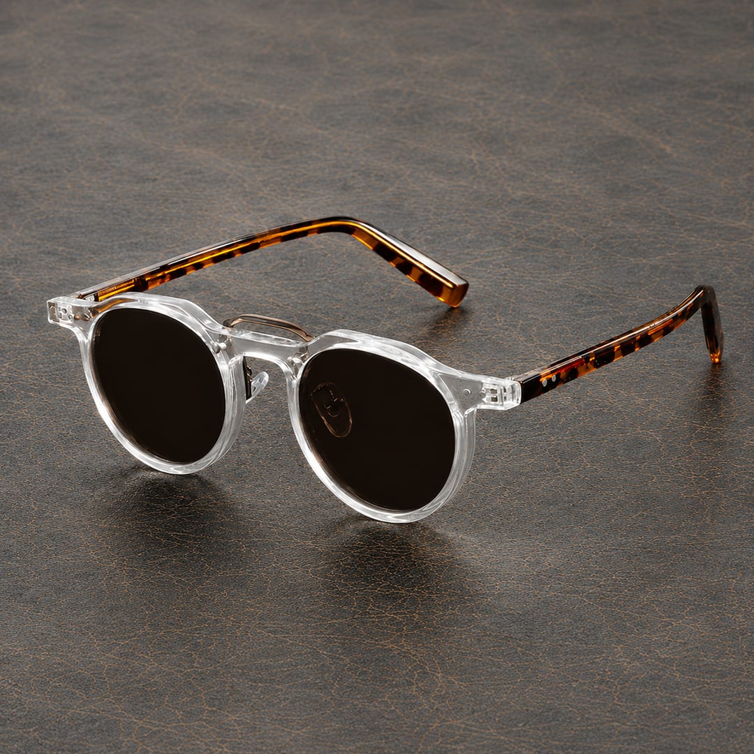 Alcaeus UV400 Round Sunglasses