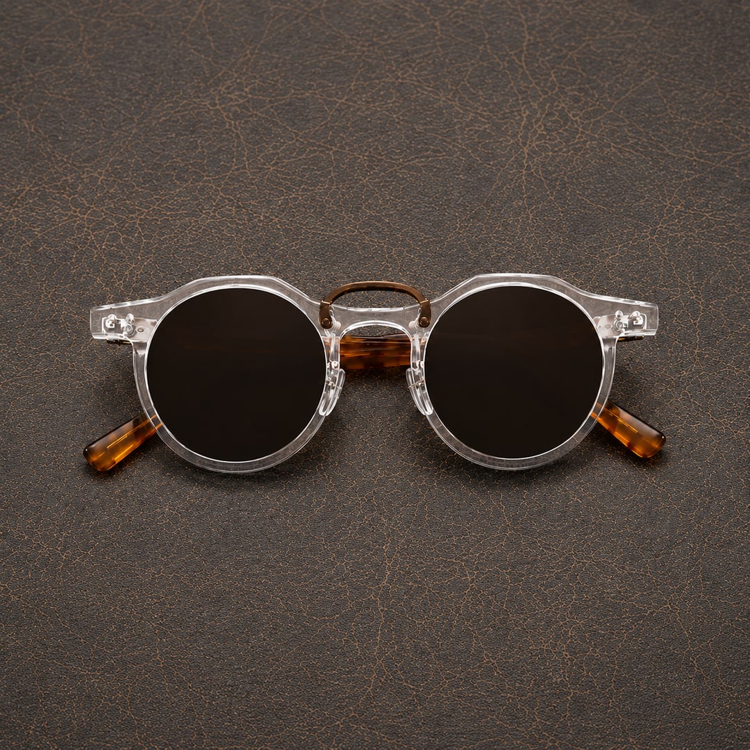 Alcaeus UV400 Round Sunglasses