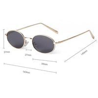 Theo UV400 Round Sunglasses