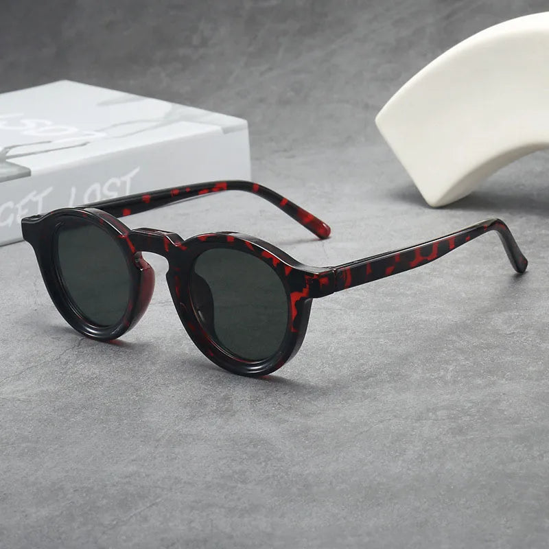Eumaeus UV400 Round Sunglasses