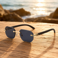 Philoctetes UV400 Rimless Sunglasses