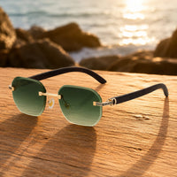 Philoctetes UV400 Rimless Sunglasses