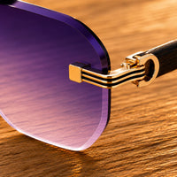 Philoctetes UV400 Rimless Sunglasses