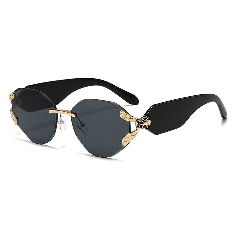 Miltos UV400 Rimless Sunglasses