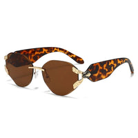 Miltos UV400 Rimless Sunglasses