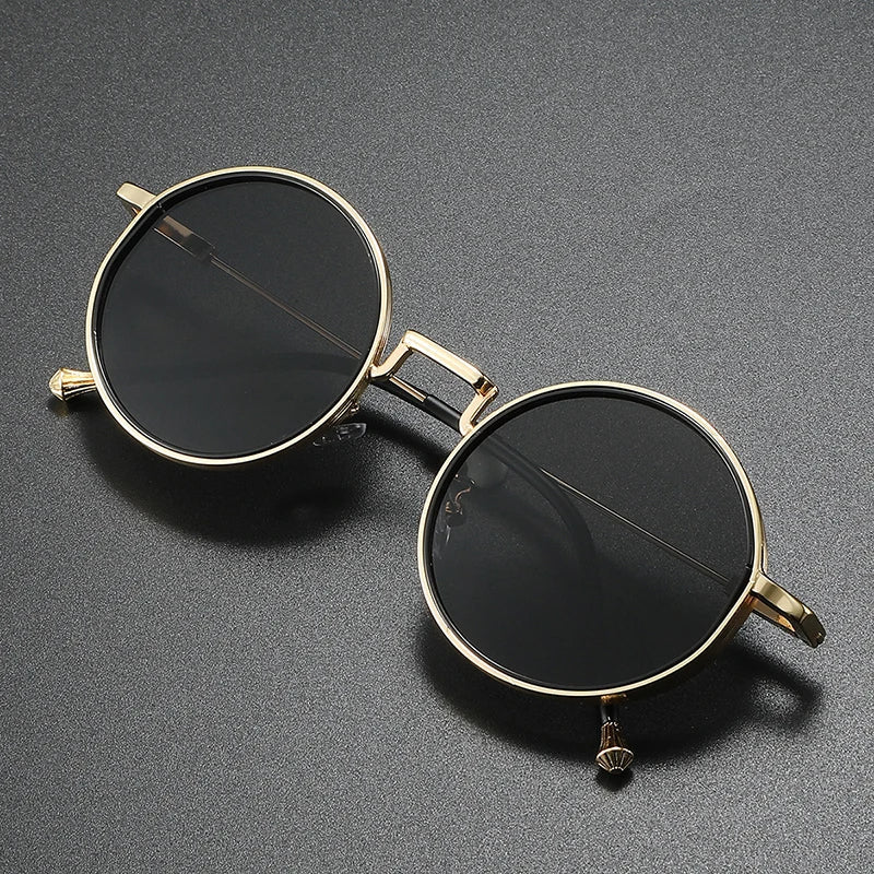 Automedon UV400 Round Sunglasses