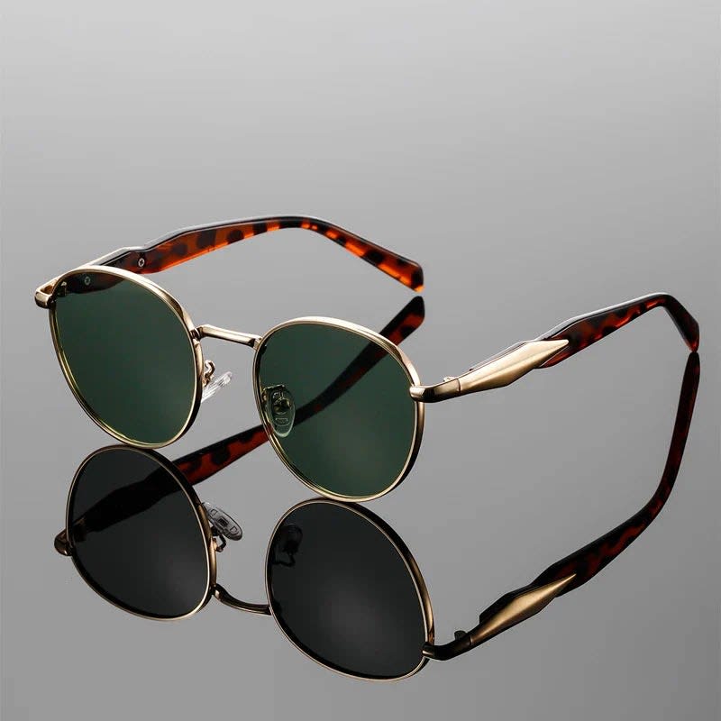 Ambrose UV400 Round Sunglasses