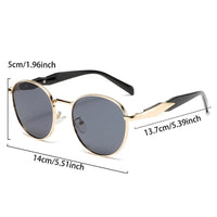 Ambrose UV400 Round Sunglasses