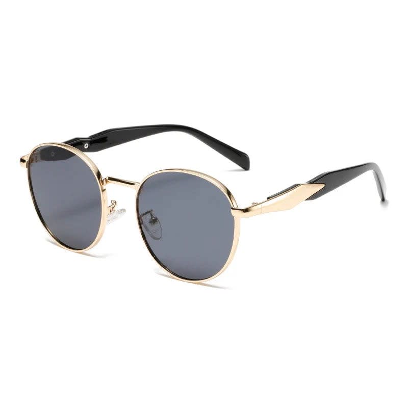 Ambrose UV400 Round Sunglasses