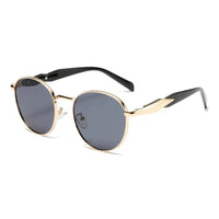 Ambrose UV400 Round Sunglasses