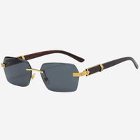 Nerva UV400 Rimless Sunglasses