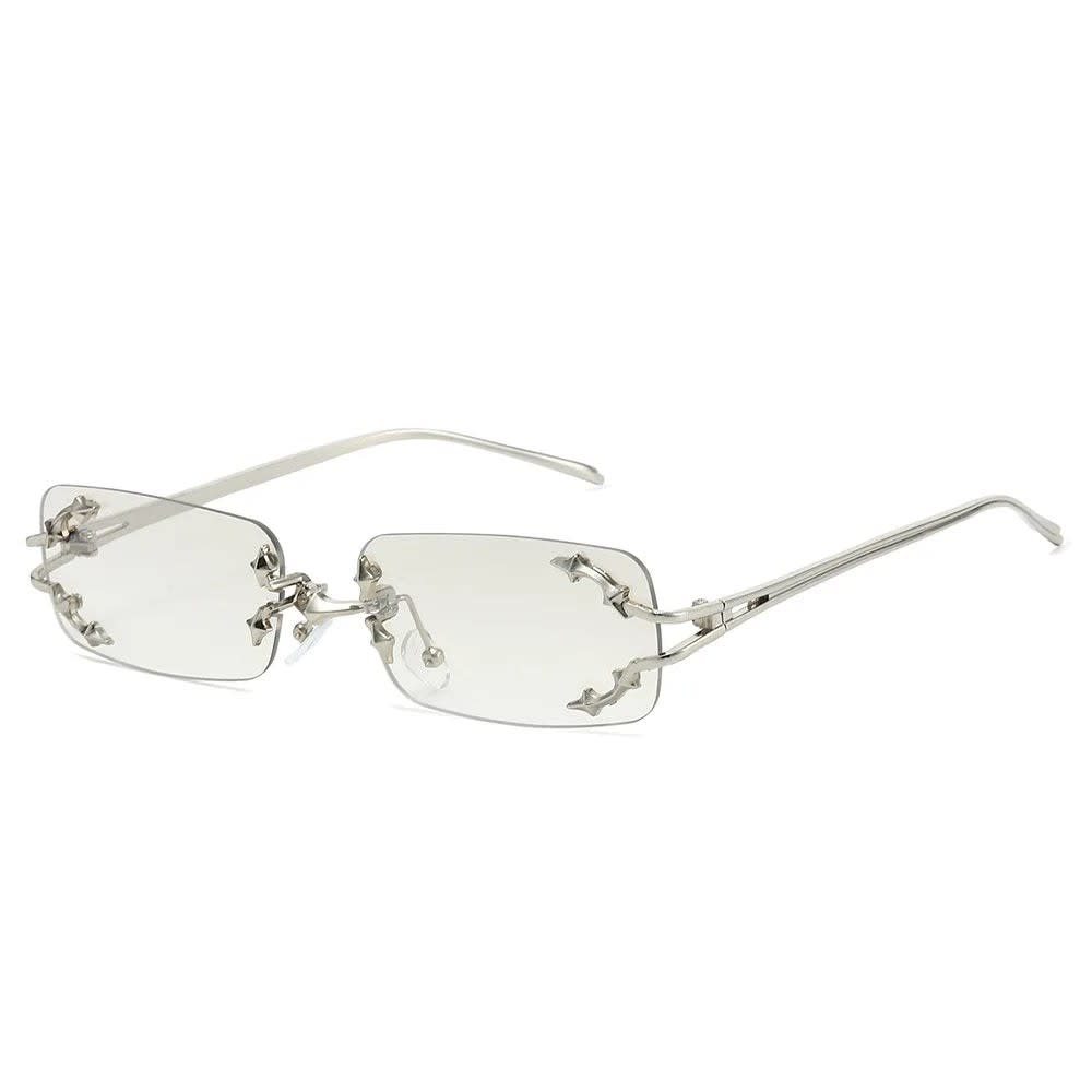 Petros UV400 Rimless Sunglasses_3