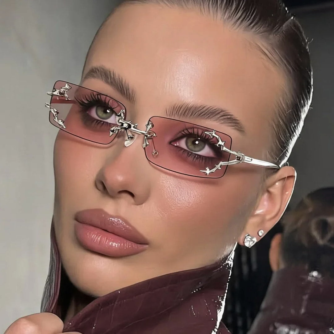 Petros UV400 Rimless Sunglasses