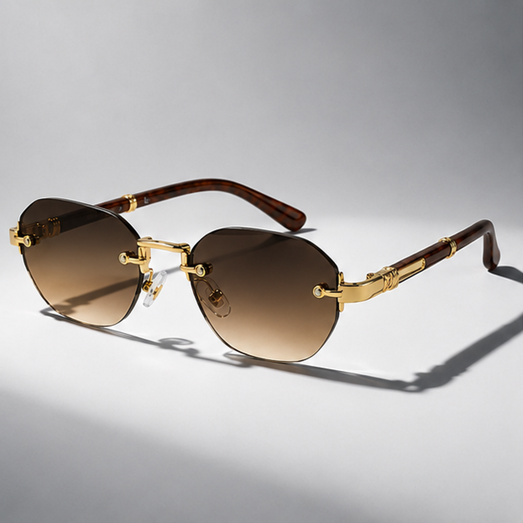 Pirithous UV400 Rimless Sunglasses