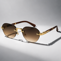 Pirithous UV400 Rimless Sunglasses