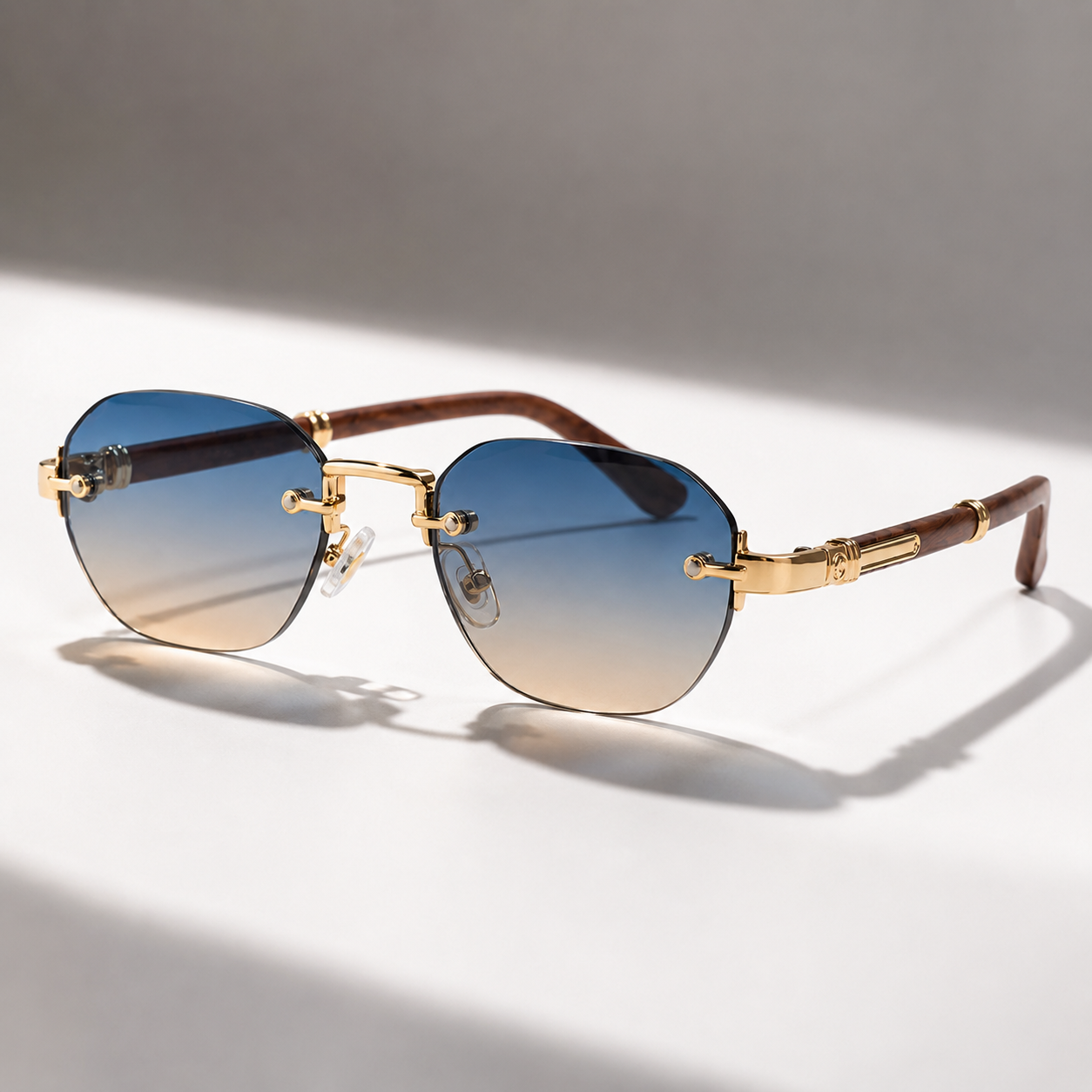 Pirithous UV400 Rimless Sunglasses