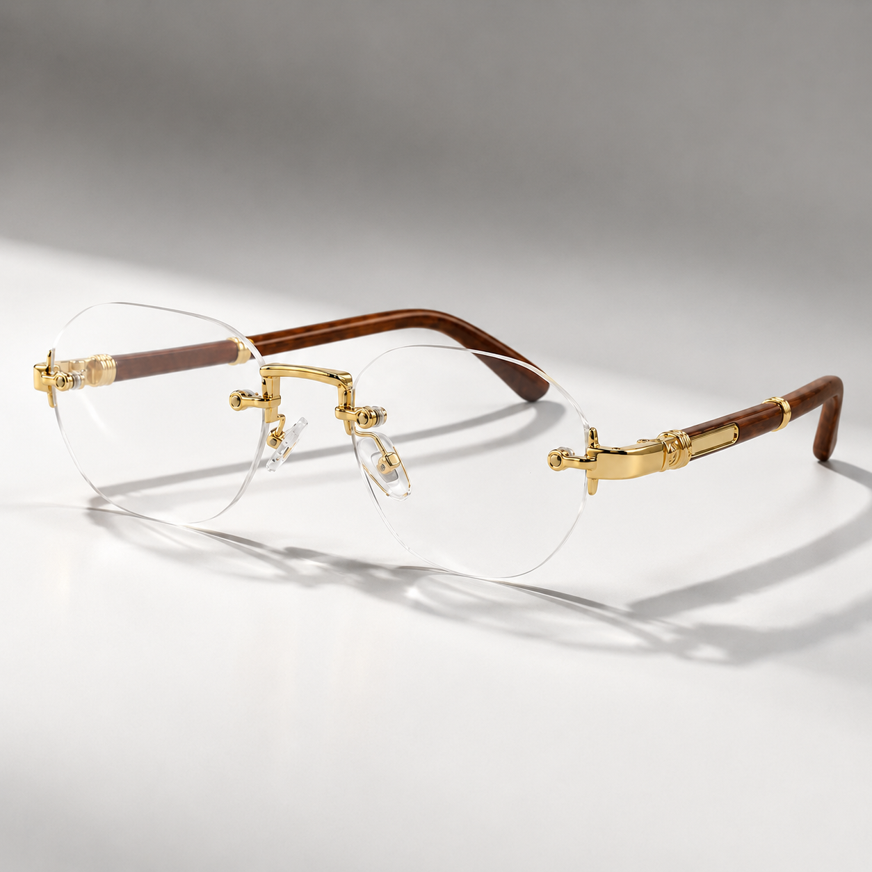 Pirithous UV400 Rimless Sunglasses