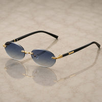 Alcibiades UV400 Rimless Sunglasses