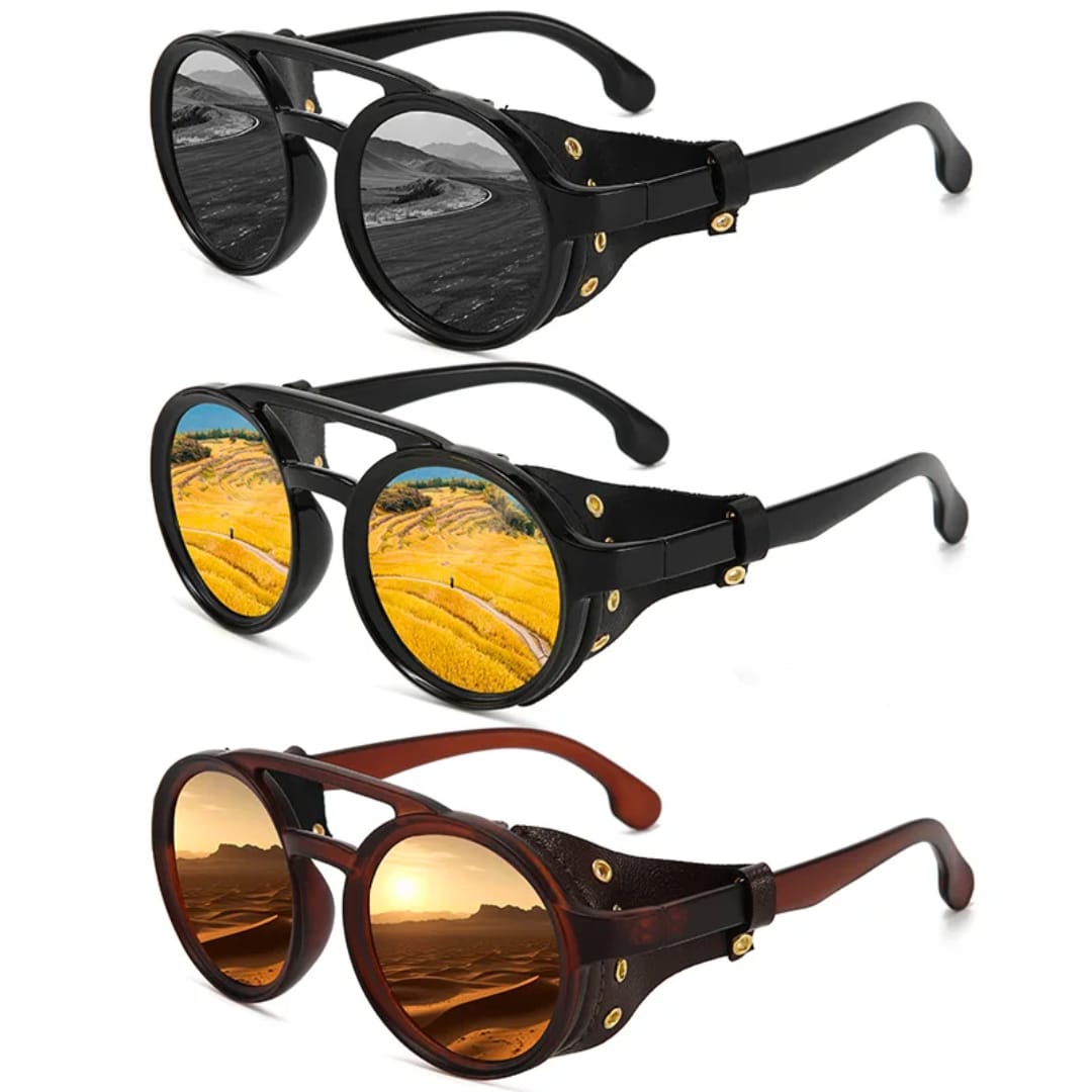 Kosmas UV400 Round Sunglasses