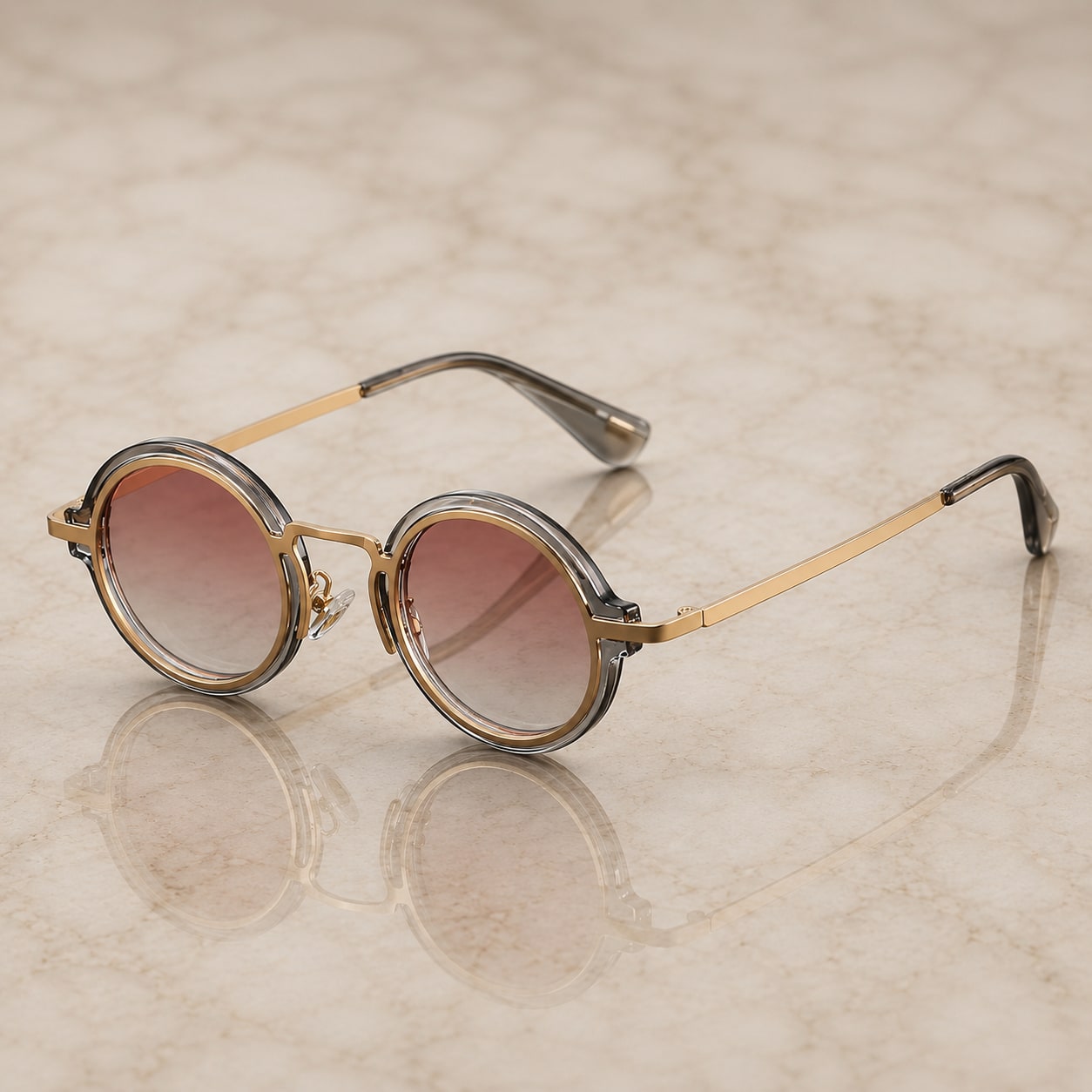 Stratos UV400 Round Sunglasses