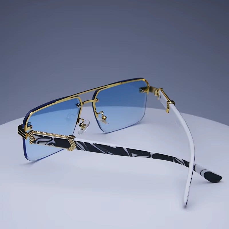 Fivos UV400 Rimless Sunglasses