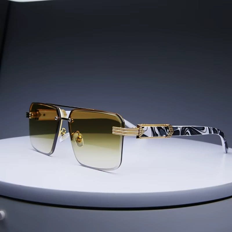 Fivos UV400 Rimless Sunglasses