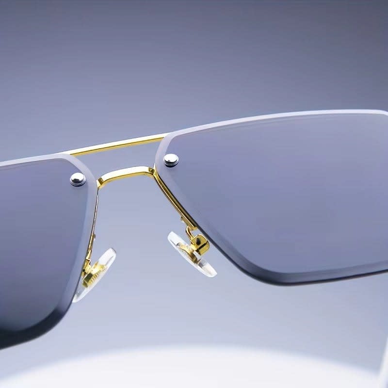 Fivos UV400 Rimless Sunglasses
