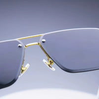 Fivos UV400 Rimless Sunglasses