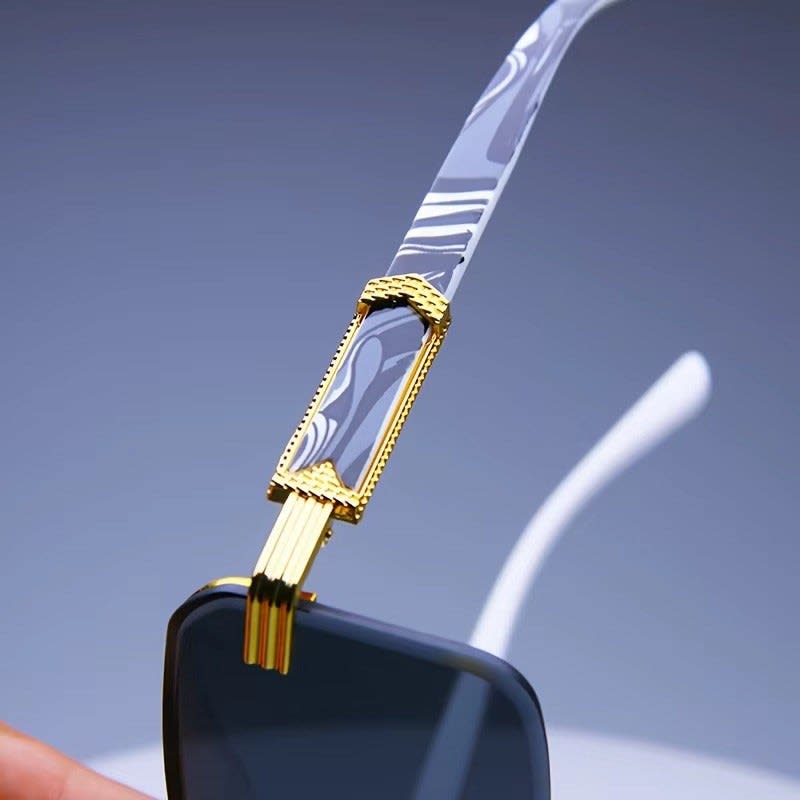 Fivos UV400 Rimless Sunglasses
