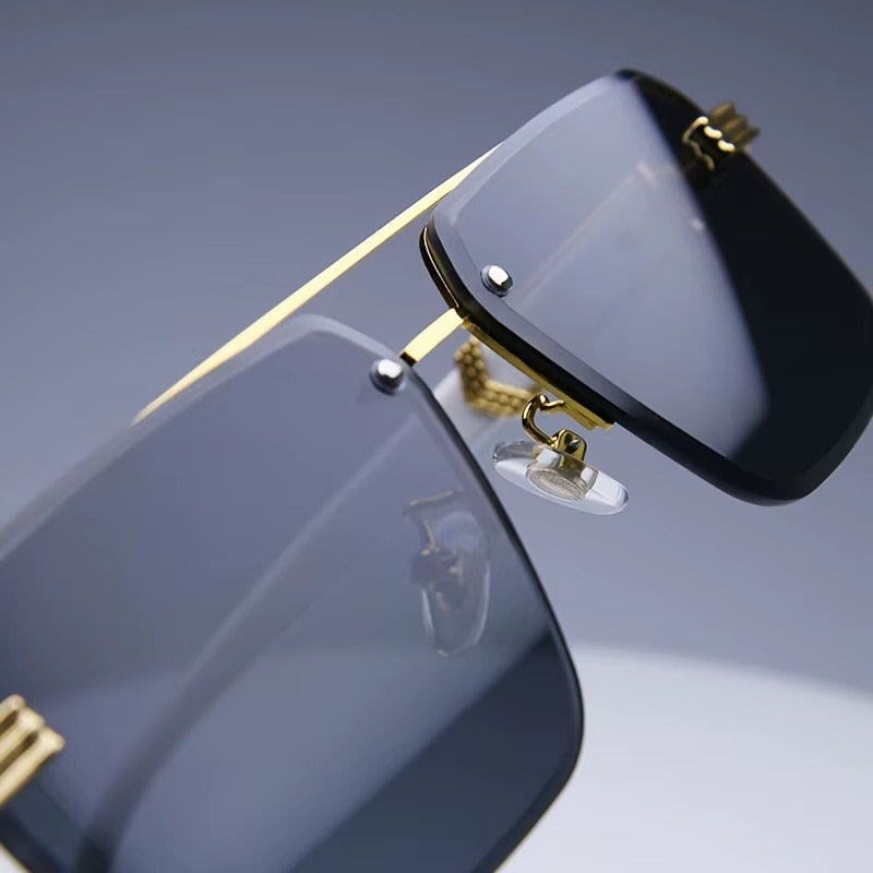 Fivos UV400 Rimless Sunglasses_20