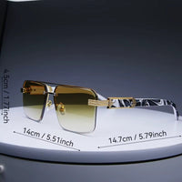 Fivos UV400 Rimless Sunglasses