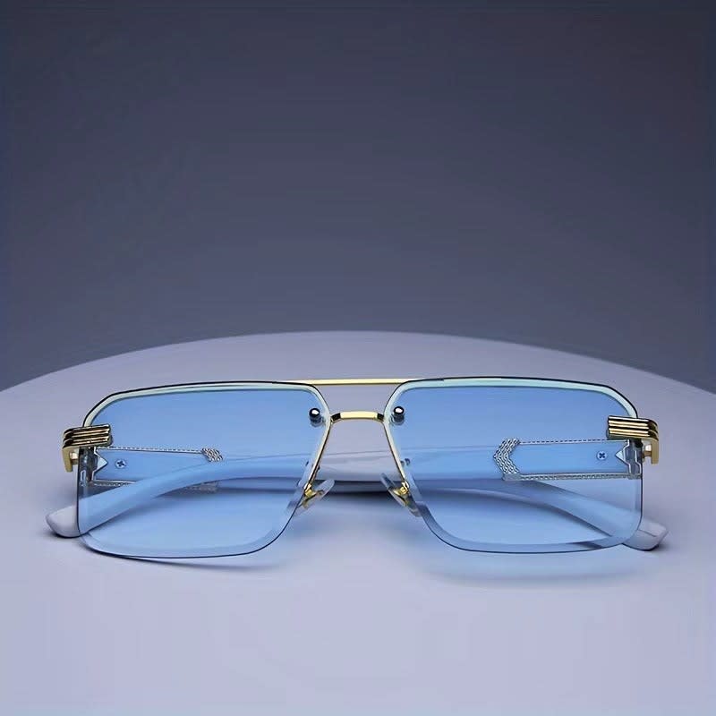Fivos UV400 Rimless Sunglasses_28