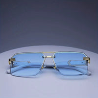 Fivos UV400 Rimless Sunglasses