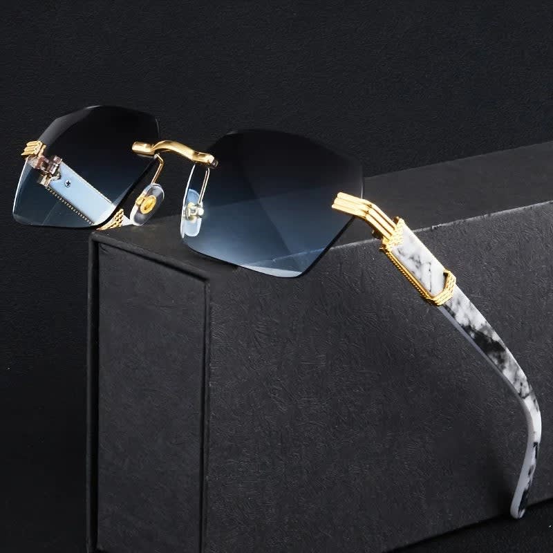 Fivos UV400 Rimless Sunglasses