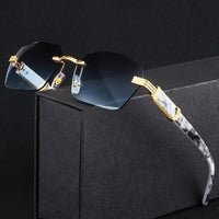 Fivos UV400 Rimless Sunglasses