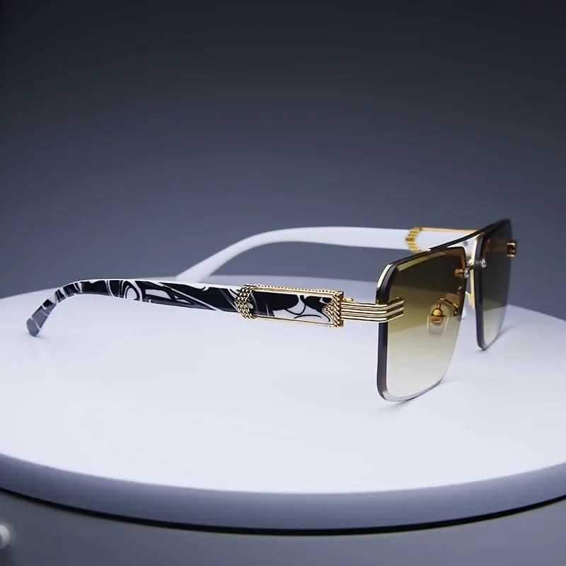 Fivos UV400 Rimless Sunglasses_7
