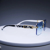 Fivos UV400 Rimless Sunglasses