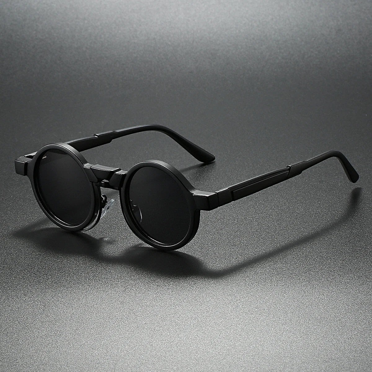Lefteris UV400 Round Sunglasses_2