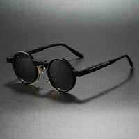 Lefteris UV400 Round Sunglasses