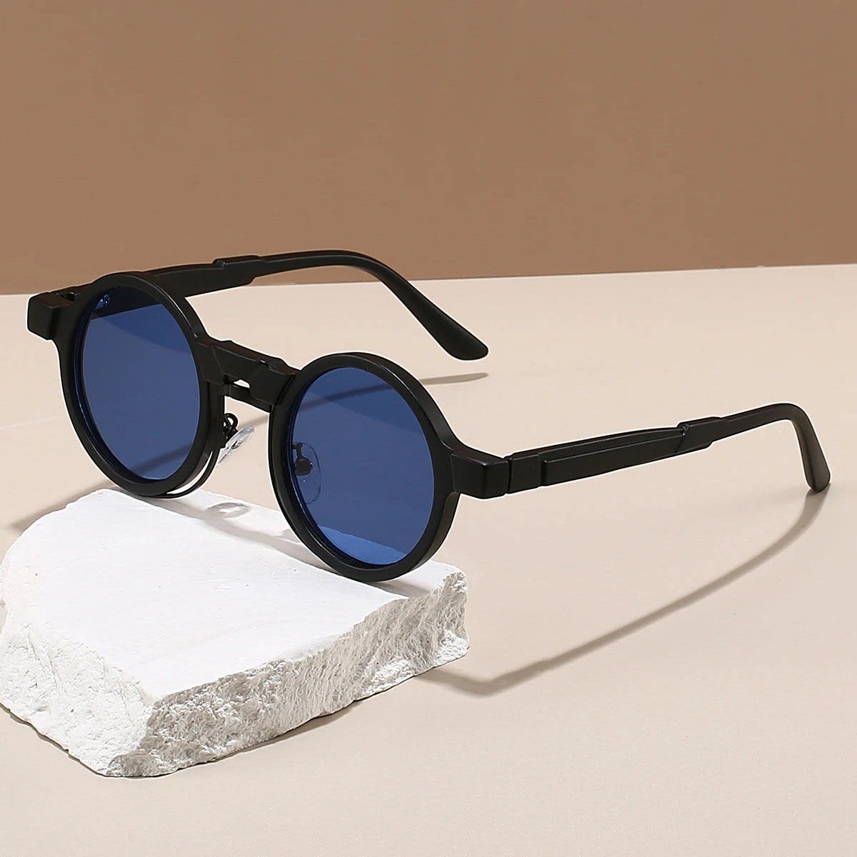 Lefteris UV400 Round Sunglasses_4