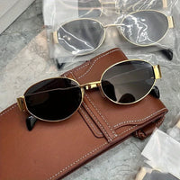 Symeon UV400 Round Sunglasses